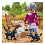 Playmobil Specials Babcia z kotami 71172