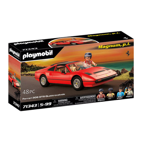 Playmobil Magnum, pi.i. ferrari 308 gts quattrovalvole - 71343