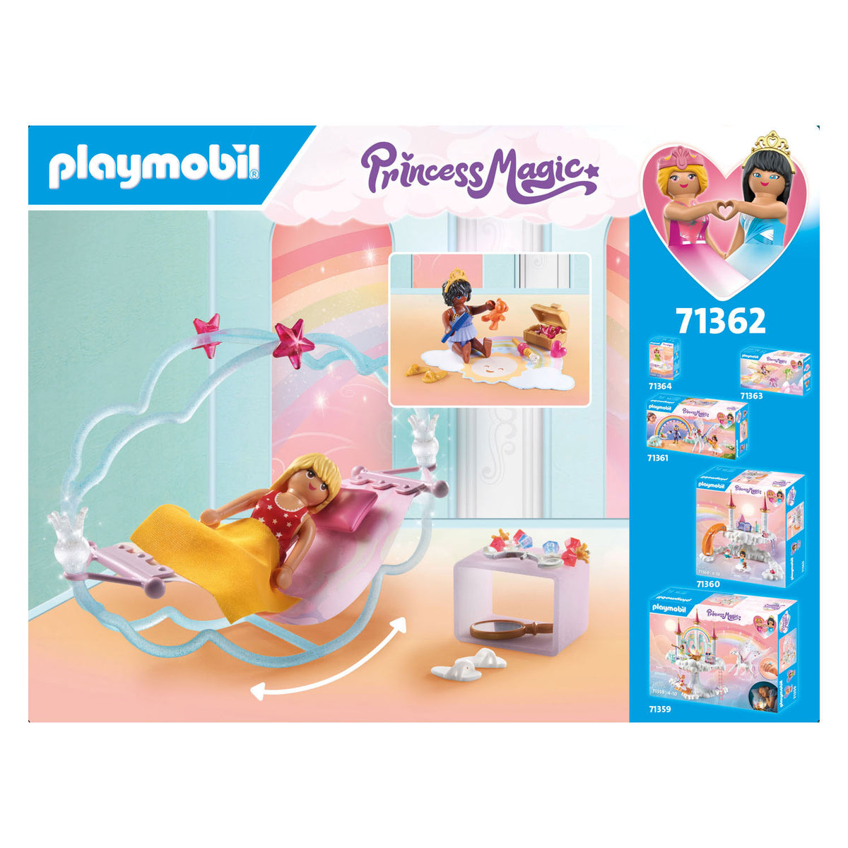 Playmobil Magiczna piżama księżniczki w chmurach - 71362