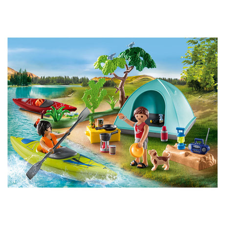 Playmobil 71425 rodzinny kemping na świeżym powietrzu