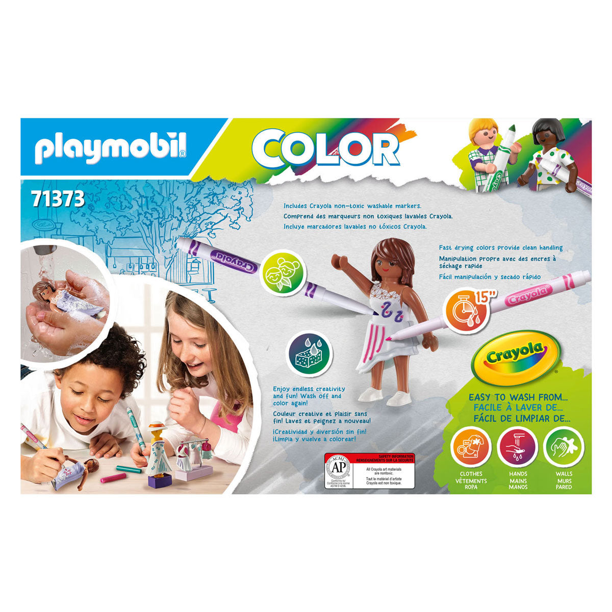 Zestaw mody Playmobil Color Color 71373