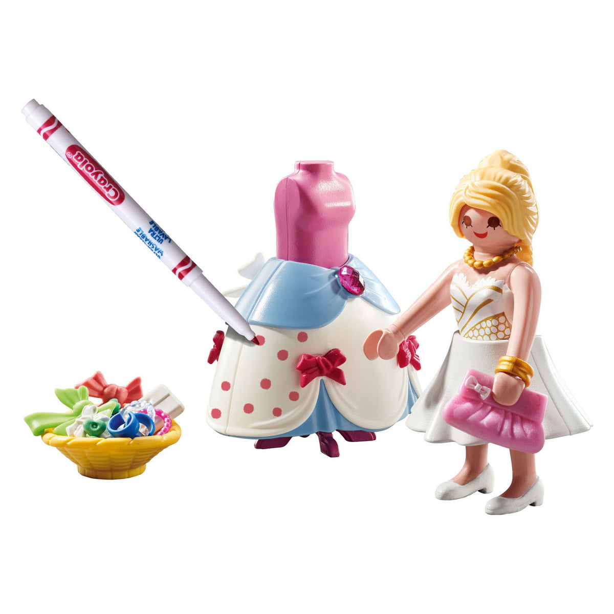 Kolor Playmobil: modna sukienka - 71374