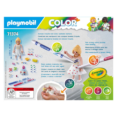 Kolor Playmobil: modna sukienka - 71374