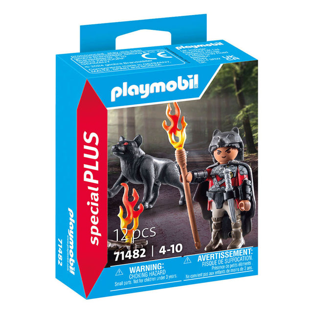 Playmobil Specials Krijger with Wolf 71482