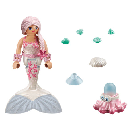 Playmobil 71477 specjalna plus syrenka z tryskającą ośmiornicą | 2 szt