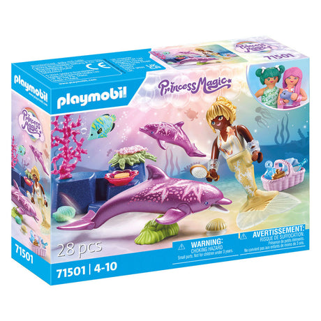 Playmobil Princess Magic Syrenga z delfinami - 71501