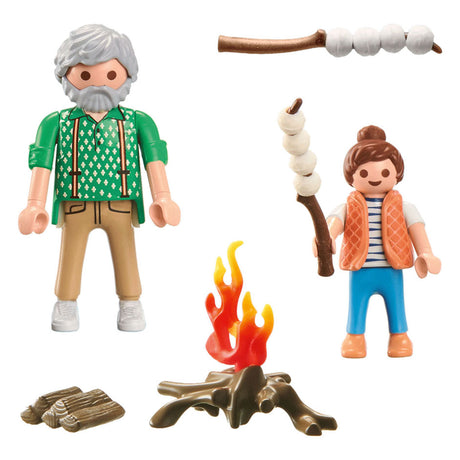 Playmobil My Life Camp Fire with Marshmallows - 71513