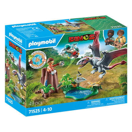 Playmobil Dinos Post obserwacyjny dla Dimorphodon 71525