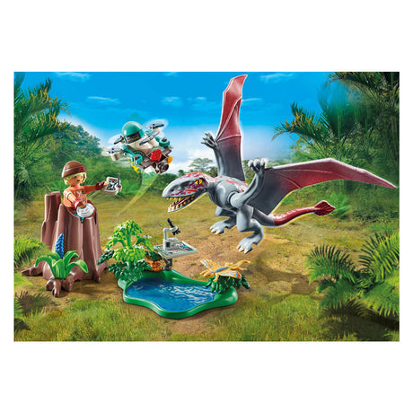 Playmobil Dinos Post obserwacyjny dla Dimorphodon 71525