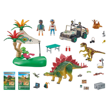 Stacja badawcza dinozaurów Playmobil z dinozaurami - 71523