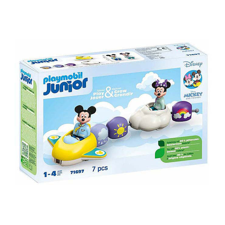 Playmobil junior pociąg w kształcie chmurki Myszki Miki - 71697