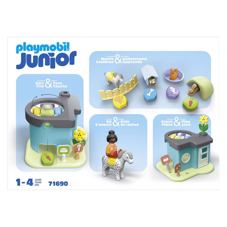 Playmobil 71690 Mały pensjonat dla zwierząt z automatycznym podajnikiem