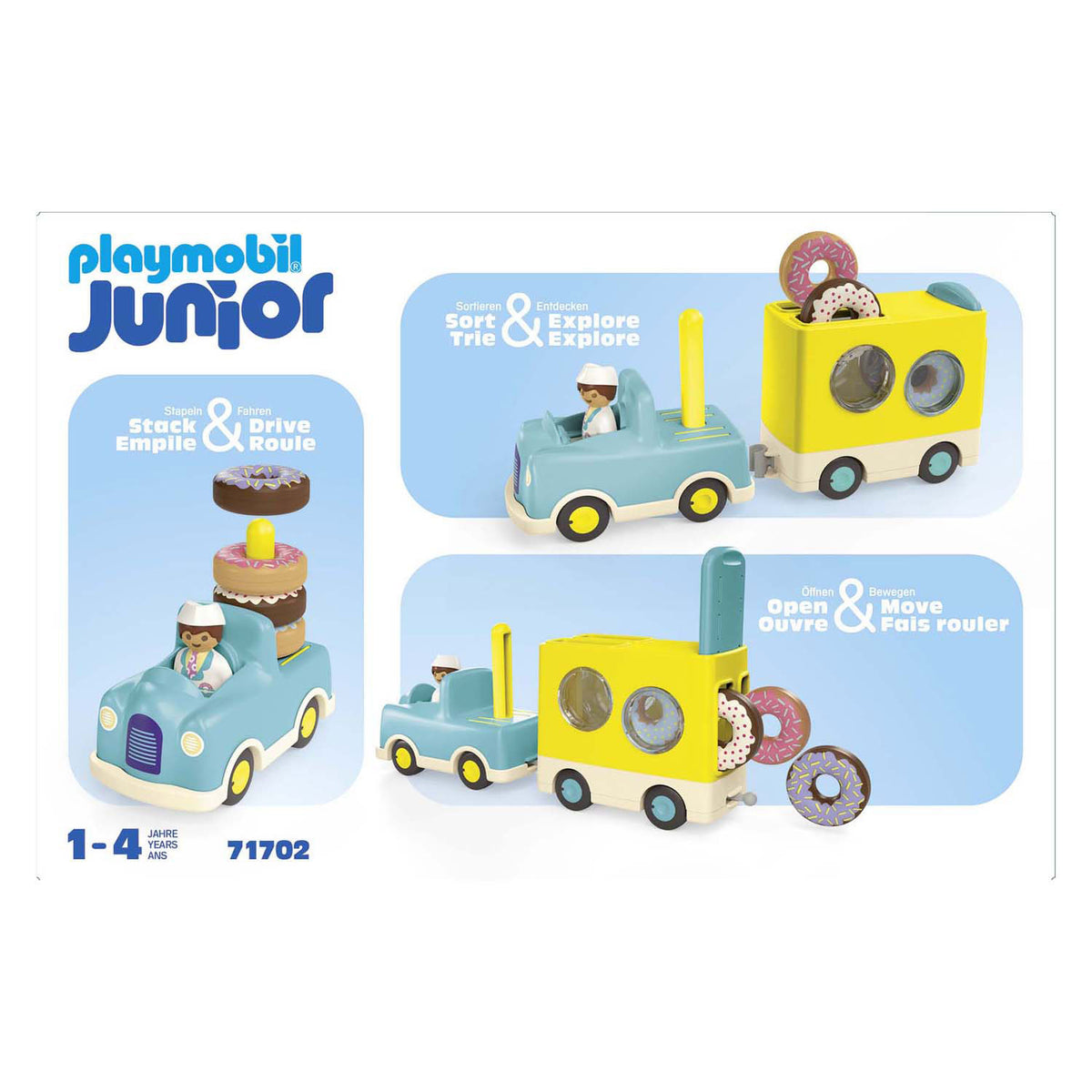 Ciężarówka z pączkami Playmobil Junior - 71702