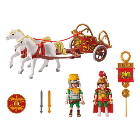 Playmobil Asterix: Rzymski rydwan – 71543