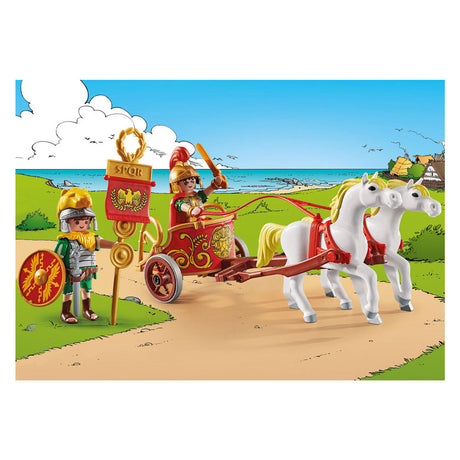 Playmobil Asterix: Rzymski rydwan – 71543