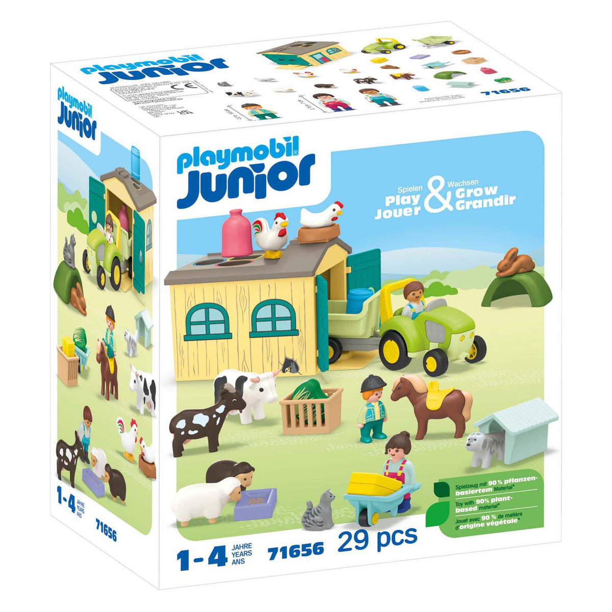 Playmobil Junior 71656 Przygoda na farmie