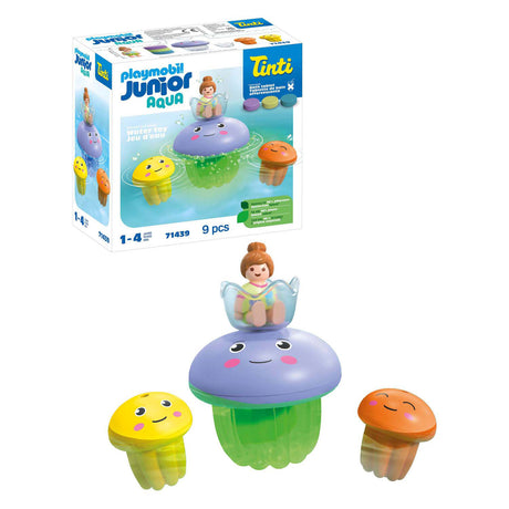 Playmobil junior tinti rodzina kolorowych meduz - 71439