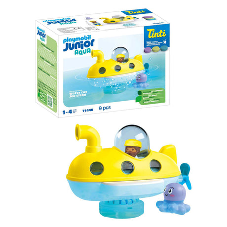 Playmobil junior tinti: kolorowa łódź podwodna - 71440