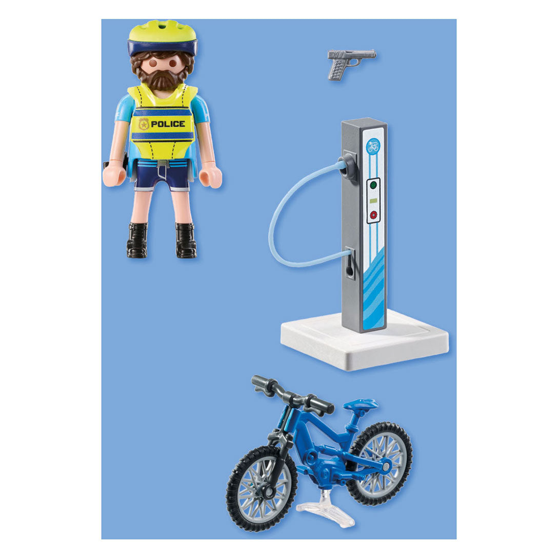 Playmobil Action Heros Policyjny patrol rowerowy 71732