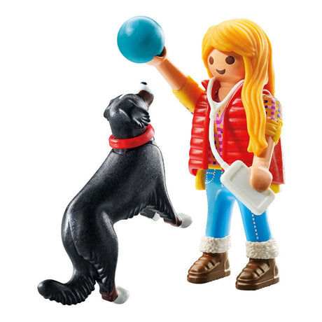 Playmobil 71738 kobieta z psem pasterskim