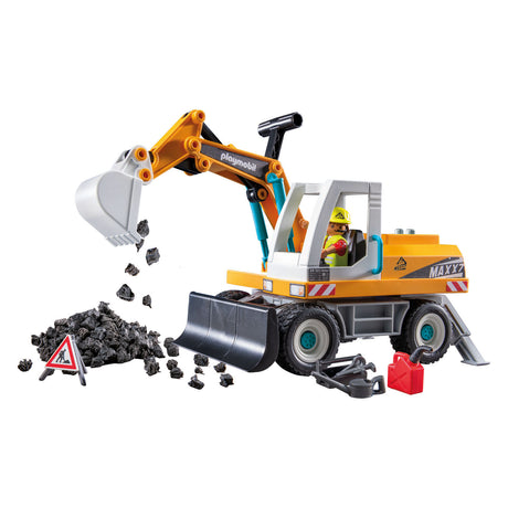 Playmobil Action Heroes duża koparka 71749