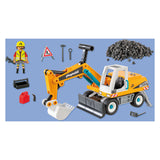 Playmobil Action Heroes duża koparka 71749