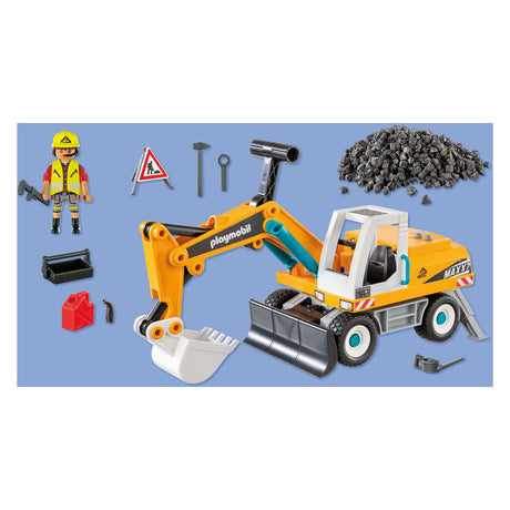Playmobil Action Heroes duża koparka 71749