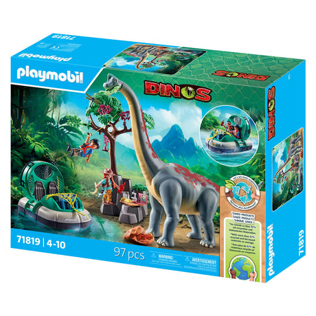 Playmobil Dinos Brachiozaur z poduszkowcem 71819