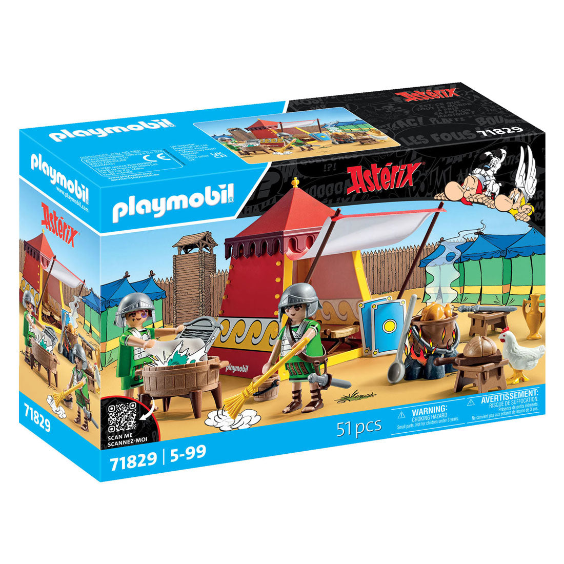 Playmobil Asterix Asterix: Namiot legionistów 71829