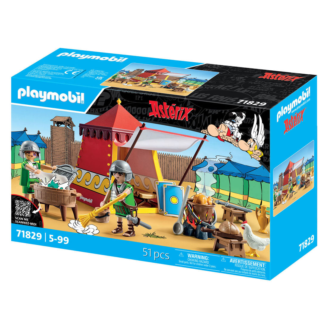 Playmobil Asterix Asterix: Namiot legionistów 71829