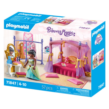 Playmobil magiczna sypialnia księżniczki z garderobą - 71847