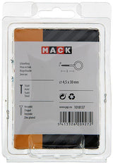 Mack 1018137 - Oczko do śruby, stal ocynkowana 25 szt. 4,5 x 30 mm | 5 sztuk