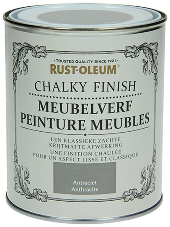 Rust-oleum 1050968 - farba do mebli antracyt 750 ml | 1 szt
