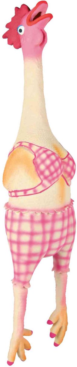 Trixie lateksowo-poliestrowy polar z kurczakiem w bikini z odgłosami zwierząt 48 cm
