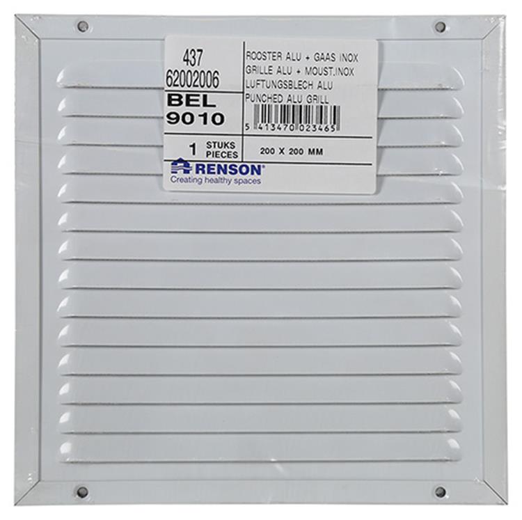 Renson 1008578 - ostrze r. 437 biały 200x200mm | 5 sztuk