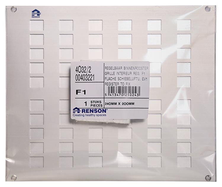 Renson 1006627 - róż.4032 2 f1 240x200mm | 2 szt
