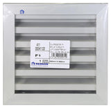 Renson 1013881 - kratka ścienna 411 f1 200x200mm | 2 szt