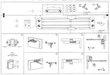 Yale 1019236 - hydrauliczna pompa do drzwi multiforce 2-3-4 | 1 szt