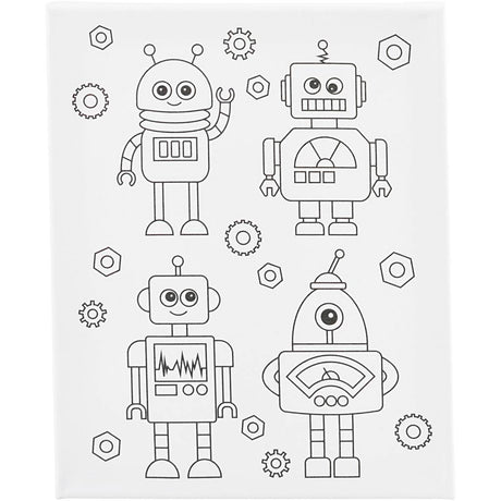 Firma Creativ https: www.cchobby.nl płótno malarskie-z-drukiem-roboty-d-1-6-cm-wymiary-24x30-cm-360-gr-1-sztuka