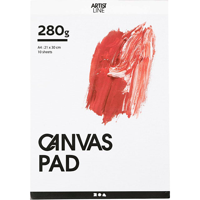 Firma Creativ https: www.cchobby.nl canvas-block-a4-sheet-210x297-mm-280-gr-white-10-sheet-1-piece