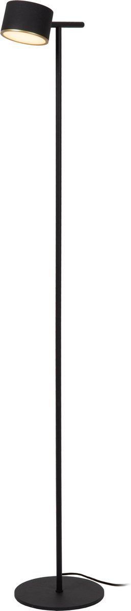 Lucide Gian - lampa podłogowa - LED ściemnialna - 1x9w 2700k - czarna