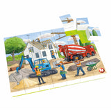 Hubelino Block Puzzle na placu budowy, 35st.