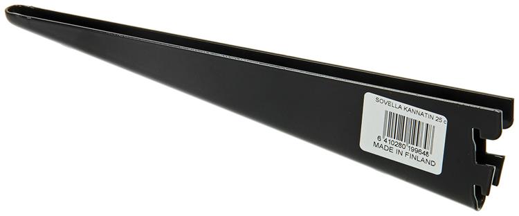 Sovella 1013160 - nosidełko podwójne czarne .25 cm | 20 sztuk