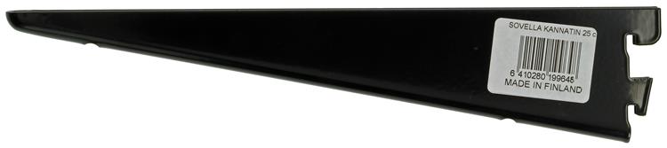 Sovella 1013160 - nosidełko podwójne czarne .25 cm | 20 sztuk