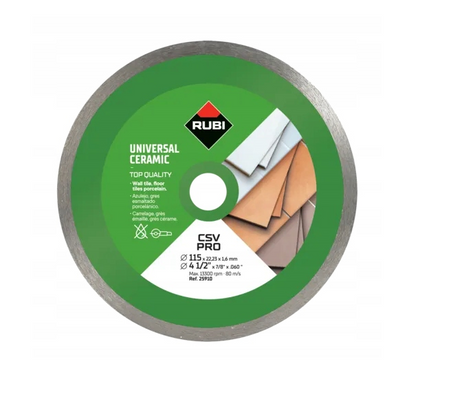Rubi diamantschild csv 115 pro