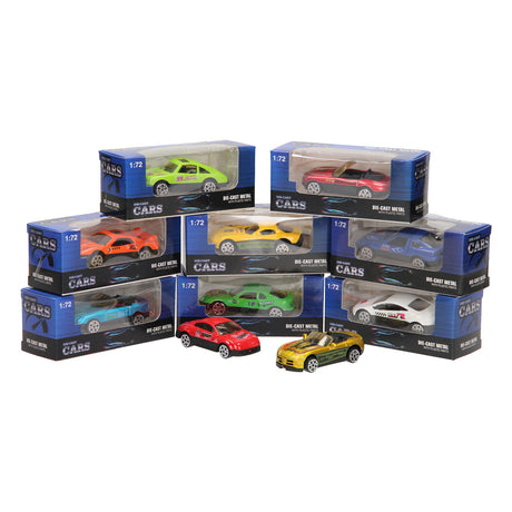 Odlewany samochód Johntoy Super Car w skali 1:72