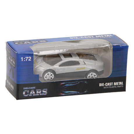 Odlewany samochód Johntoy Super Car w skali 1:72