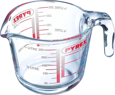 Szklana miarka Pyrex 250ml ø9cm