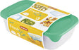 Curver verse go voedselcontainer 0,25l vierkant groen