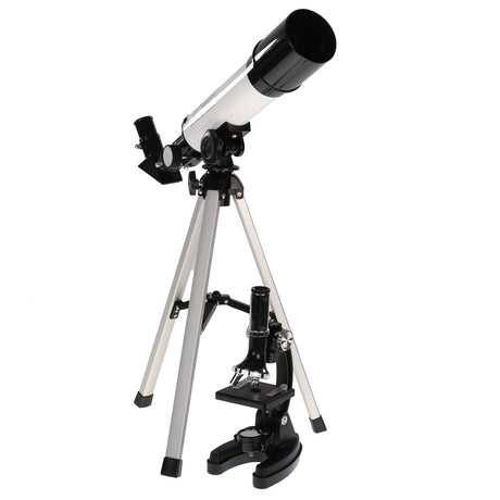 Byomic Beginners Microscope Ustaw teleskop w walizce